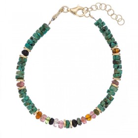Bracciale Donna Alisia Ginevra Tourmaline Argento 925 Dorato AL1816
