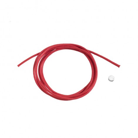 Cordino Spesso Dodo Rosso Sigillo Argento DDA6005CORDS0ROAG