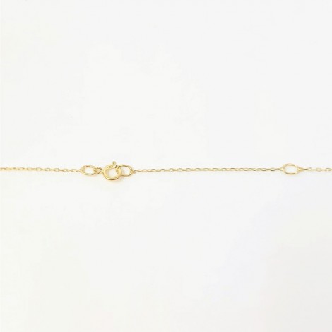 Collana Nome Donna Raggi Oro Giallo 9kt