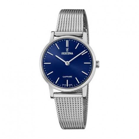 Festina Donna Solo Tempo Swiss-Made  Blu Acciaio F20015/2