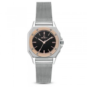 Ops Orologio Donna Paris Lux Crystal  Silver/ Nero OPSPW-606