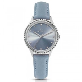 Ops Orologio Donna Objects Glam Silver/Azzurro OPSPW-622