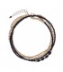 Bracciale Alisia Lamp Double Dorato/ Nero AL2236