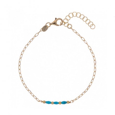 Bracciale Alisia Odeon Simple Dorato/Turchese AL2667