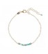 Bracciale Alisia Helga Simple Dorato/Amazzonite AL2346