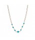 Collana Alisia Ocean Dorata/Azzurro AL2622