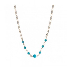 Collana Alisia Ocean Dorata/Azzurro AL2622