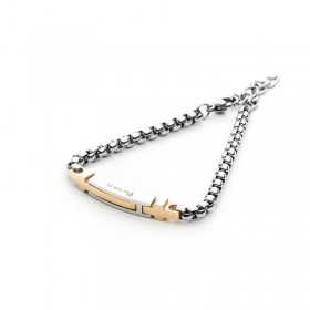 Bracciale Uomo Cesare Paciotti 4US Tubolar Rose Gold/Acciaio 4UBR3796