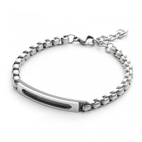 Bracciale Uomo Cesare Paciotti 4US Hex Black/Acciaio 4UBR3806