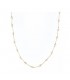 Collana Donna Alisia Clio Linear Pearls Argento 925 Dorata AL1732