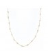 Collana Donna Alisia Clio Linear Pearls Argento 925 Dorata AL1732