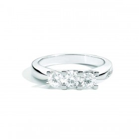Anello Trilogy Donna Re Carlo Linea Maria Teresa Diamante 0,40 ct R30TY265/040