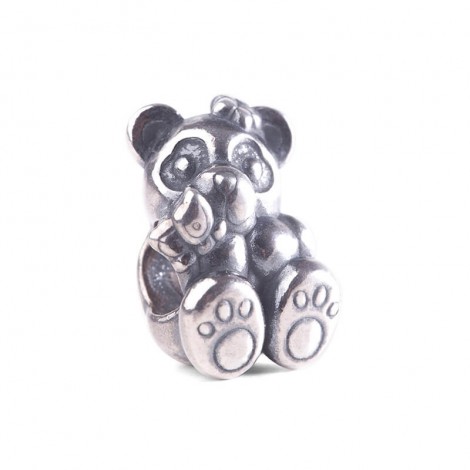 Beads Trollbeads Thun Panda Con Farfalla Argento 925 TAGBE-30163