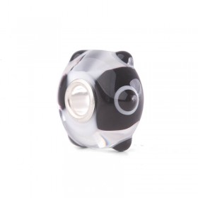 Beads Trollbeads Thun Pois Panda Argento 925 TGLBE-20271