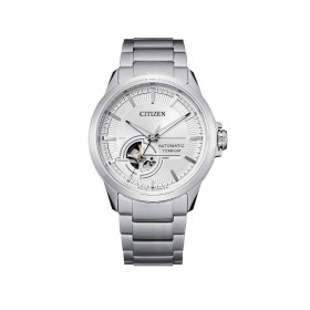 Orologio Meccanico Automatico Uomo Citizen Super Titanio Silver NH9120-88A