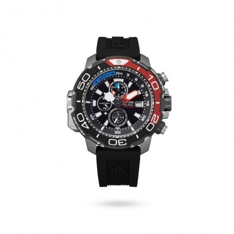 Orologio Cronografico Driver's Uomo Citizen Promaster Aqualand Nero Rosso BJ2167-03E