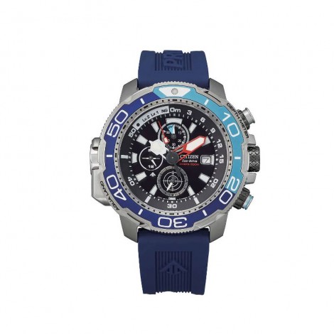 Orologio Cronografo Driver's Uomo Citizen Promaster Aqualand Blu Azzurro BJ2169-08E