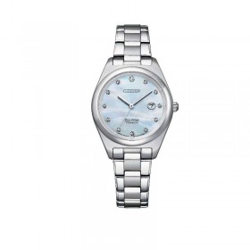 Orologio Solo Tempo Donna Citizen Lady Super Titanio Silver Madreperla Rosa Diamanti EW2600-83D