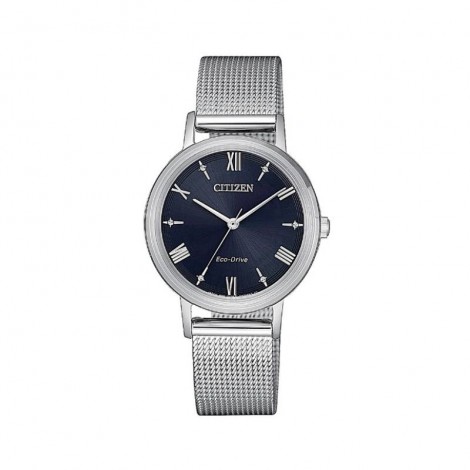 Orologio Solo Tempo Donna Citizen Collection Acciao Silver Blu EM0571-83L