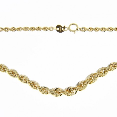 Collana Donna Raggi 45 cm Oro Giallo 9kt