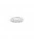 Anello Donna Re Carlo Mafalda Fedina Oro Bianco 18 kt con Diamanti 0,47-0,29 ct G SI R29MS470/075