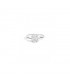 Anello Donna Re Carlo Nodo D'Amore Oro Bianco 18 Kt Diamanti 0,10 ct F VS R04SO988/010