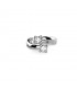 Anello Donna Re Carlo Linea Eternity Oro Bianco 18 Kt Diamanti 0,47 ct Colore F Purezza SI R02CO341/047