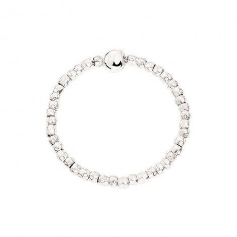 Bracciale Dodo Granelli Argento Chiusura Pepita