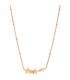Collana Dodo Stellina Preziosa 9KT Oro Rosa DCC1006STAR40009R42