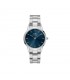 Daniel Wellington Color Dials Elementi Della Natura Orologio Iconic Link Arctic Silver Blu 40 mm DW00100448
