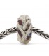 Beads Trollbeads Radice Della Forza Vetro Argento TGLBE-20292