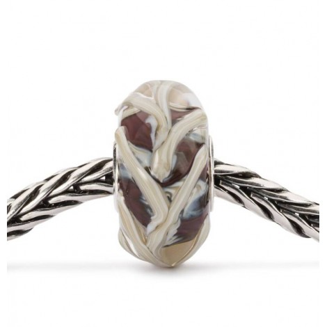 Beads Trollbeads Radice Della Forza Vetro Argento TGLBE-20292