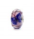 Beads Trollbeads Farfalla Dell'Intuizione Vetro Argento TGLBE-20293