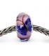 Beads Trollbeads Farfalla Dell'Intuizione Vetro Argento TGLBE-20293