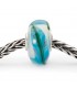 Beads Trollbeads Piuma Nel Vento Vetro Argento TGLBE-20295