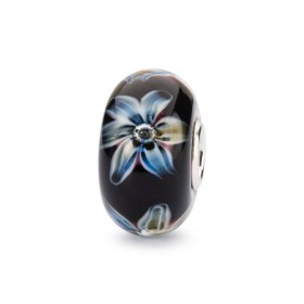 Beads Trollbeads Fiore Del Potere Vetro Argento TGLBE-20291