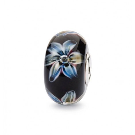Beads Trollbeads Fiore Del Potere Vetro Argento TGLBE-20291