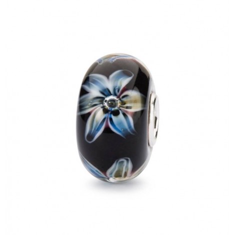 Beads Trollbeads Fiore Del Potere Vetro Argento TGLBE-20291