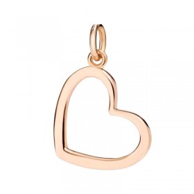 Charm Dodo Cuore Silhouette Oro rosa 9 Kt DMB7041SHEAR0009R