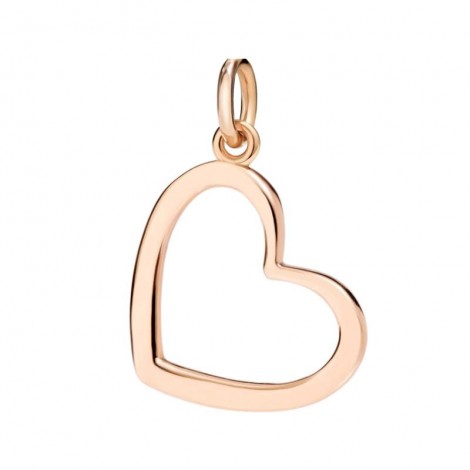 Charm Dodo Cuore Silhouette Oro rosa 9 Kt DMB7041SHEAR0009R