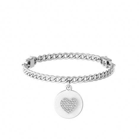 Kidult Love Bracciale Cuore Amore Senza Confini Acciaio 731968