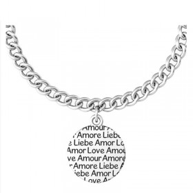 Kidult Love Bracciale Cuore Amore Senza Confini Acciaio 731968