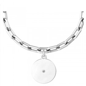 Kidult Symbols Bracciale Cornetto Protezione Acciaio Oro Rosa 731969