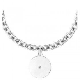 Kidult Spirituality Bracciale Angelo Protezione Acciaio Cristallo 731972