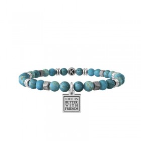 Kidult Love Bracciale Life Is Better With Friends Acciaio 731990