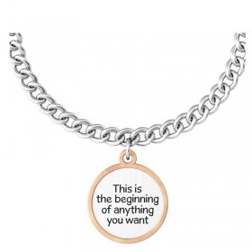 Kidult Symbols Bracciale Chiave Nuovo Inizio Acciaio 731930