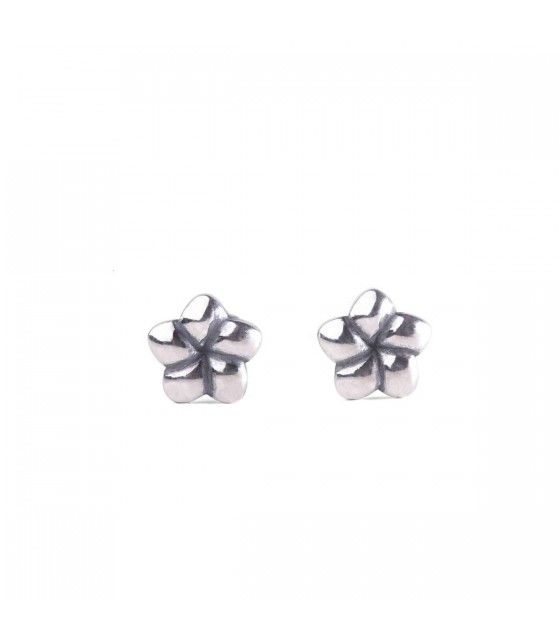 SILVEGO Orecchini Donna Argento 925 – Con Vero Granato Rosso 6mm – Rodiati – JJJ1033GR
