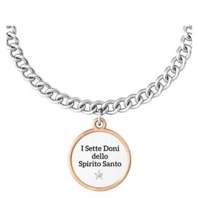 Kidult Spirituality Bracciale I 7 Doni Dello Spirito Santo Acciaio 731933