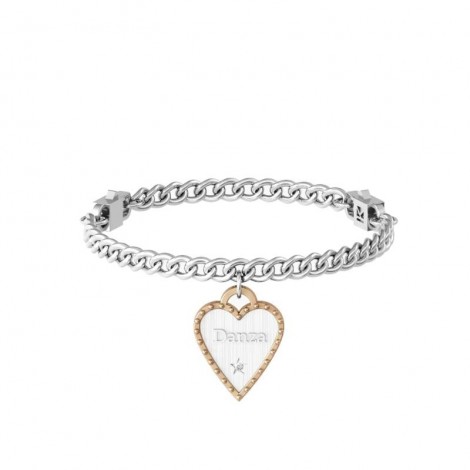 Kidult Free Time Bracciale Cuore Danza Acciaio 731936