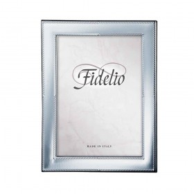 Cornice Argento con Bordi Lavorati 10x15 cm